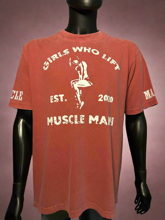 Oversized Muscle Mami Pump Cover - Girls Who Lift #1