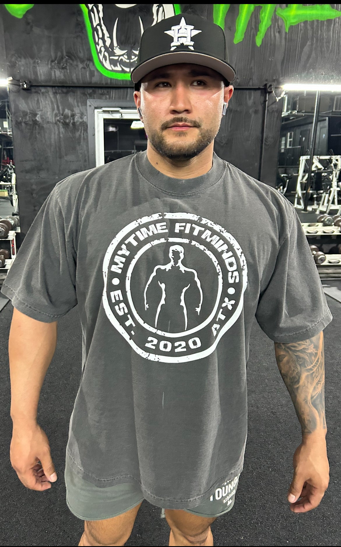Oversized Spartan - It’s A Mentality Gym Pump Cover #4