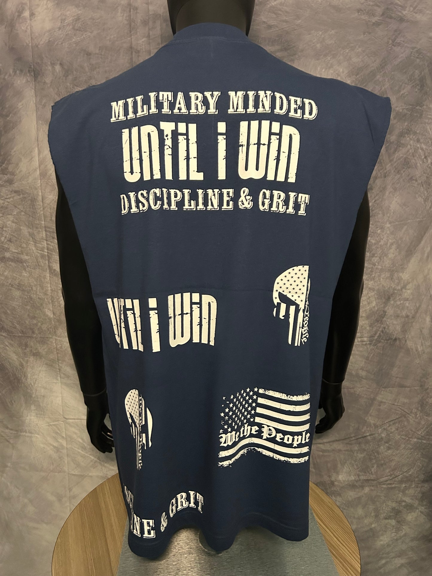 Oversized War No Peace Cut Off-Until I Win #7