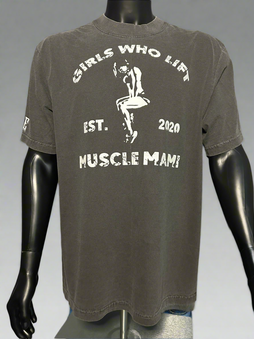 Oversized Muscle Mami Pump Cover - Girls Who Lift #1