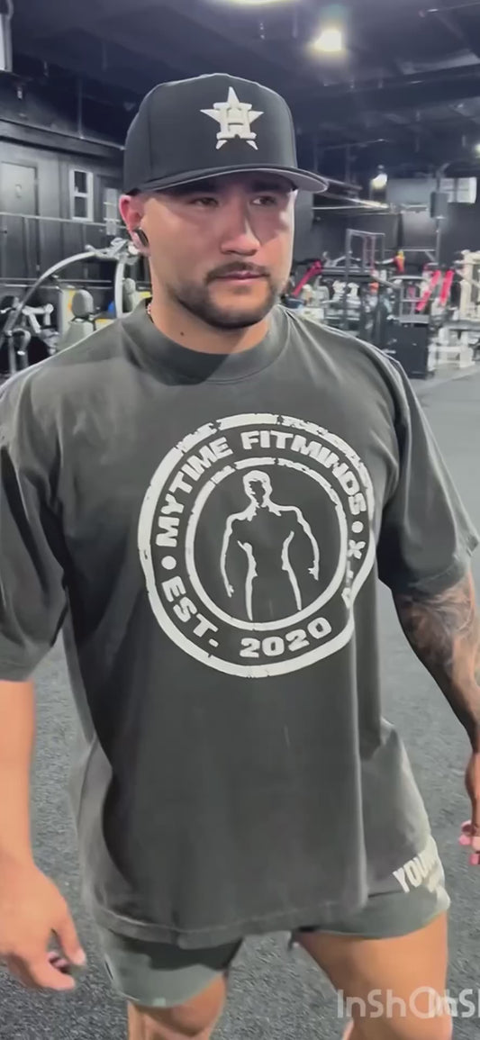 Oversized Spartan - It’s A Mentality Gym Pump Cover #4