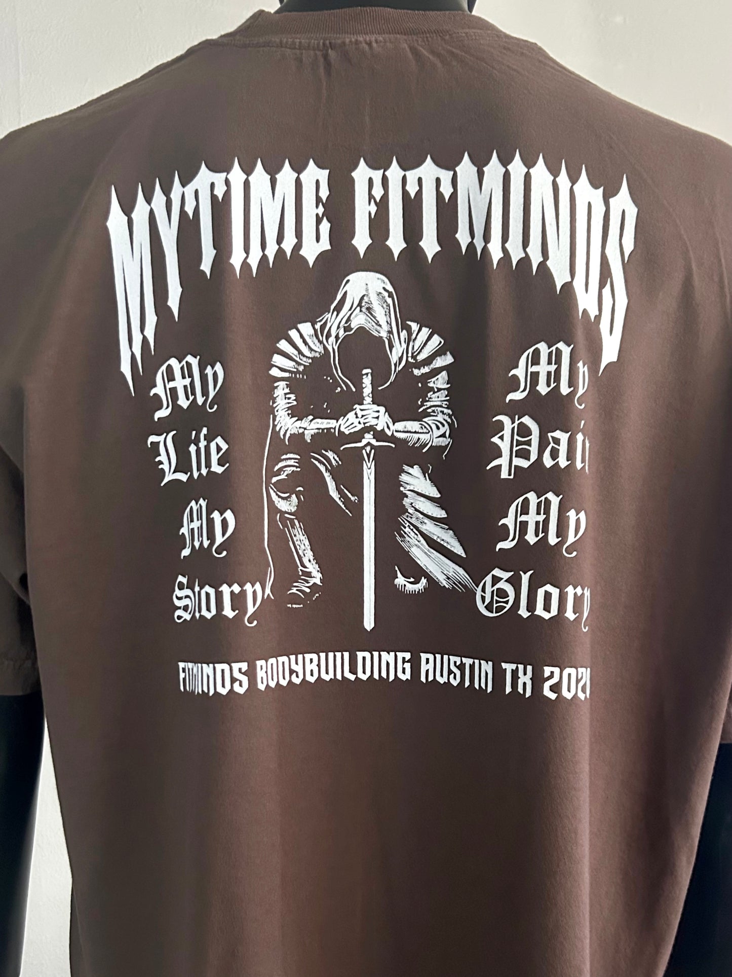 2. NO EXCUSES - NOBODY CARES SKULL/HOODIE FITMINDS PUMP COVER