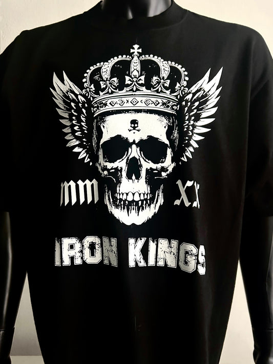 1. IRON KINGS SKULL & WINGS FITMINDS PUMP COVER