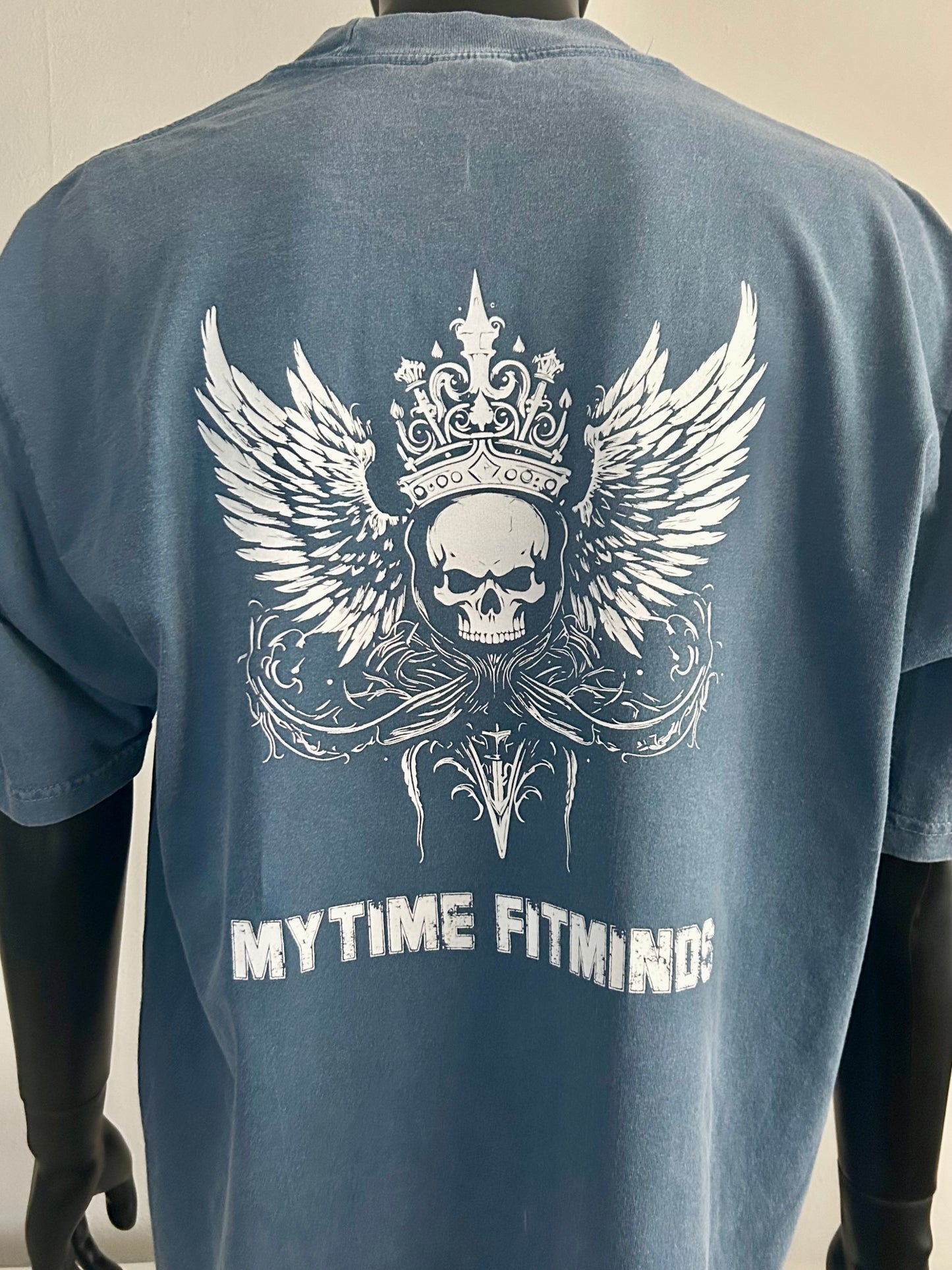 1. IRON KINGS SKULL & WINGS FITMINDS PUMP COVER