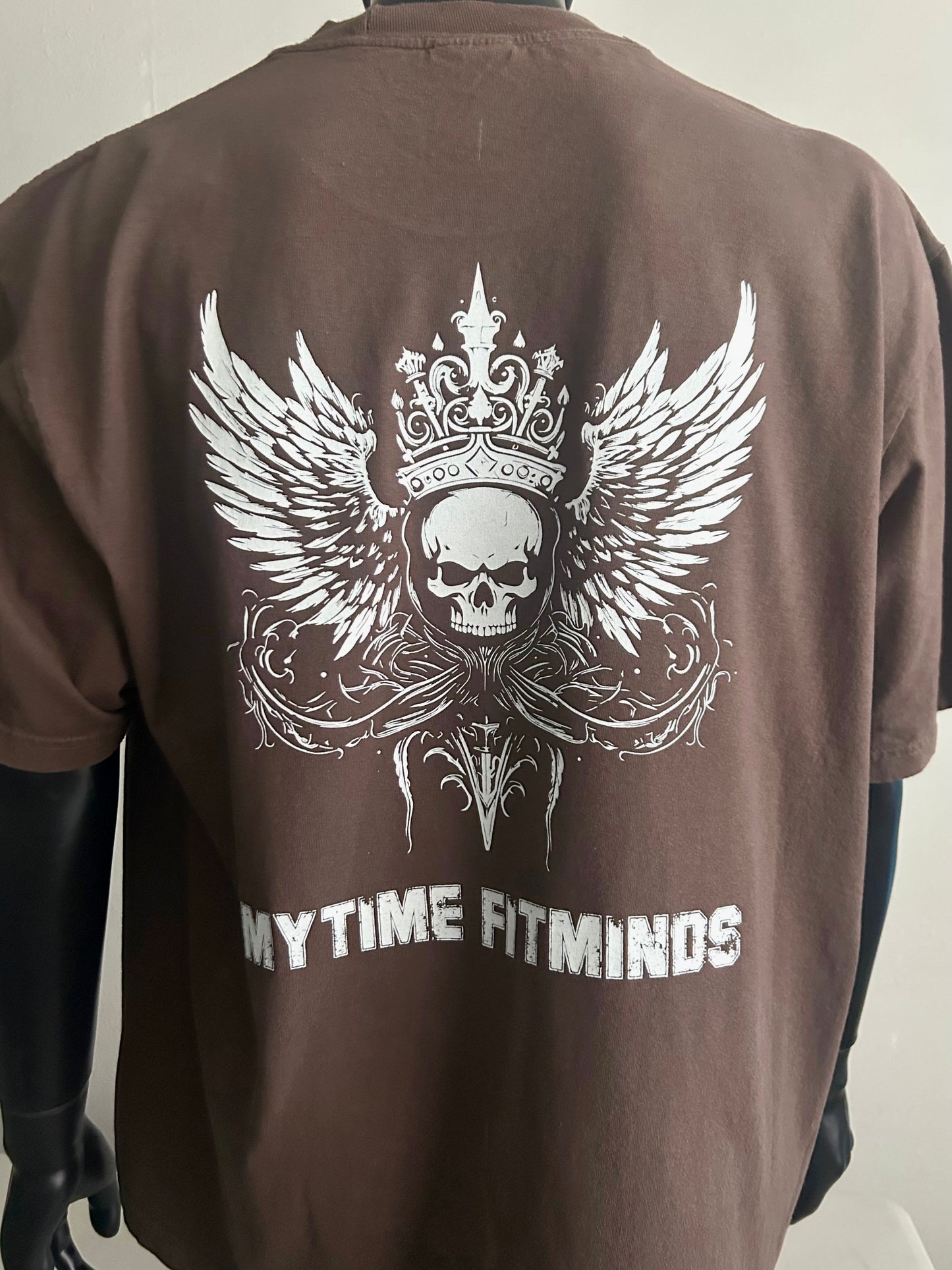 1. IRON KINGS SKULL & WINGS FITMINDS PUMP COVER