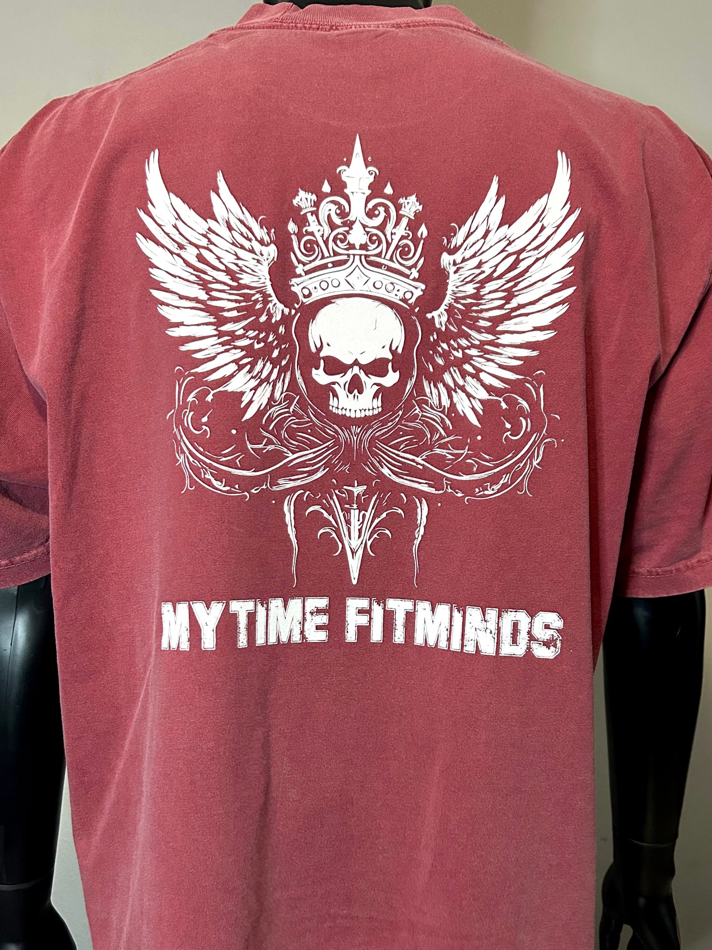 1. IRON KINGS SKULL & WINGS FITMINDS PUMP COVER